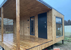 Баня ЛОФТ 7х5 м