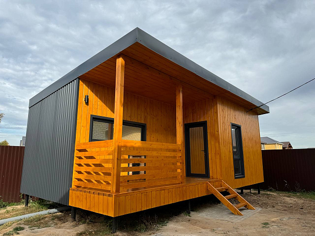 Баня ЛОФТ 8х4,5 метра